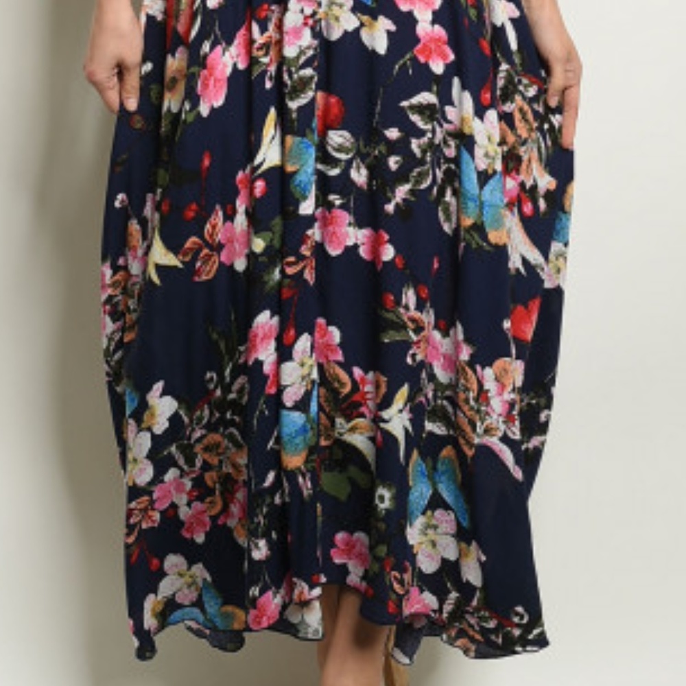 Twilight Garden Butterflies & Plumerias Dress! <3 - Picture 5 of 7